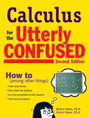 cover image of Calculus for the Utterly Confused